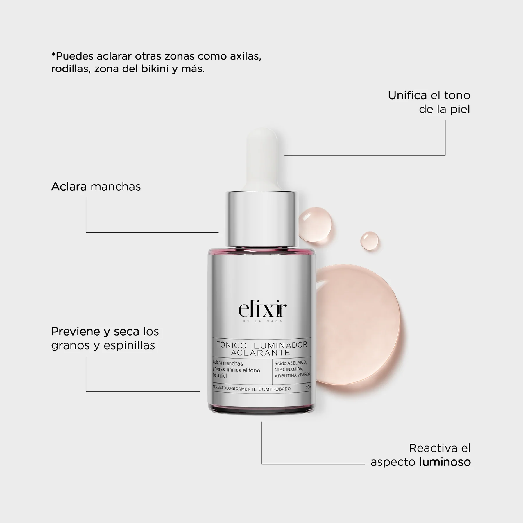 Tónico Iluminador Aclarante